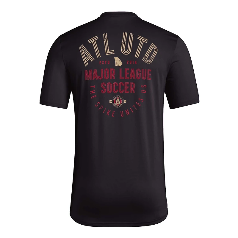 T-shirt adidas Atlanta United FC Local Stoic pour homme, noir