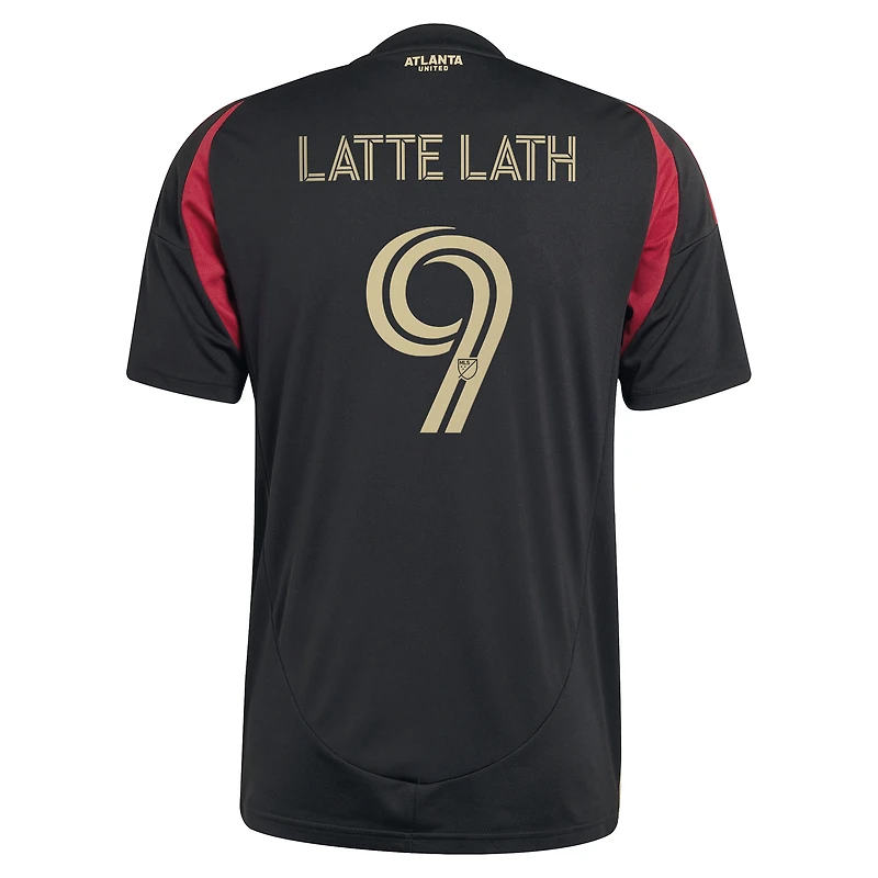 Men's adidas Emmanuel Latte Lath Black Atlanta United FC The Connector Replica Jersey