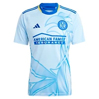 Men's adidas  Light Blue Atlanta United FC 2024 The Resurgens Kit Replica Jersey