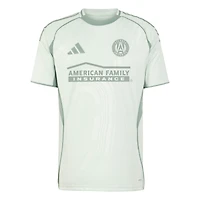 Men's adidas Light Green Atlanta United FC 2025 One Planet Pre-Match Top