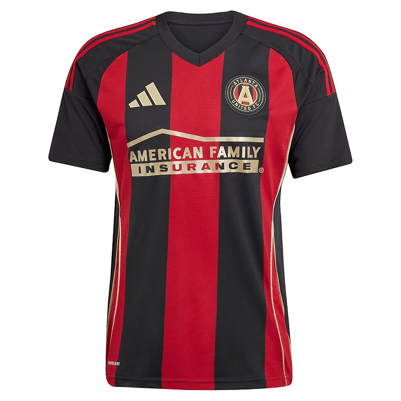 Men's adidas Miguel Almiron Black Atlanta United FC 2025 The Connector Replica Player Jersey