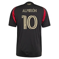 Men's adidas Miguel Almiron Black Atlanta United FC 2025 The Connector Replica Player Jersey