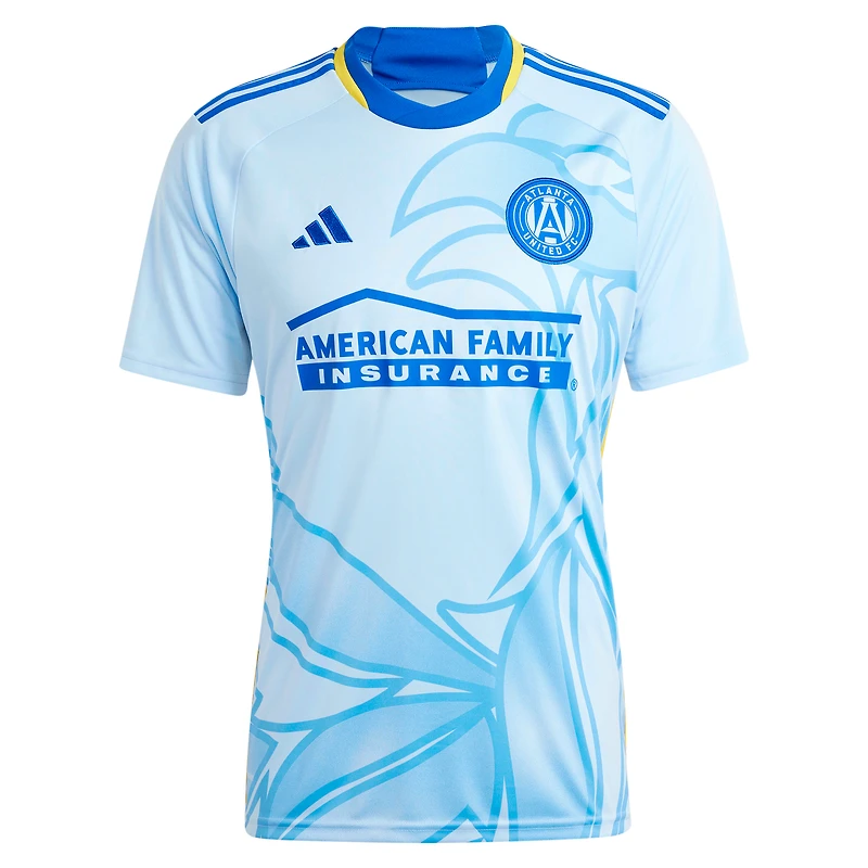Men's adidas Miguel Almiron Black Atlanta United FC 2025 The Connector Replica Player Jersey