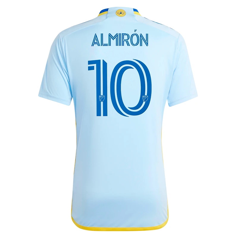 Maillot de joueur réplique adidas Miguel Almiron bleu clair Atlanta United FC 2024 The Resurgens Kit pour homme