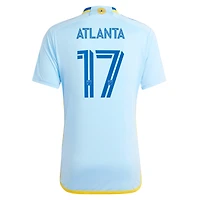 Maillot de joueur réplique adidas #17 bleu clair Atlanta United FC 2024 The Resurgens Kit pour homme