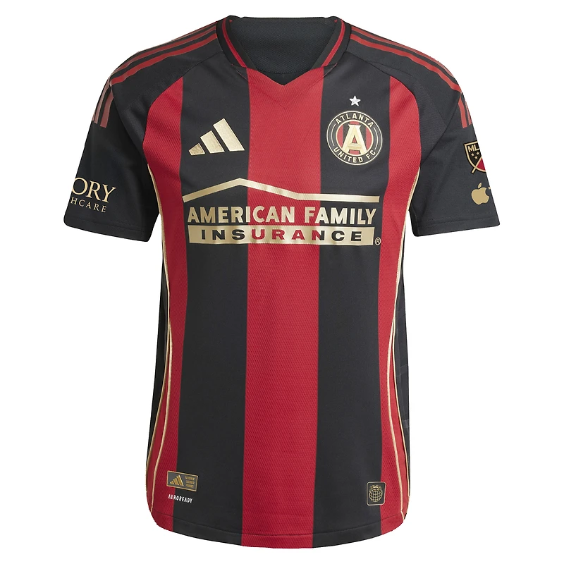 Men's adidas Steven Alzate Black Atlanta United FC 2025 The Connector On-Field Authentic Jersey