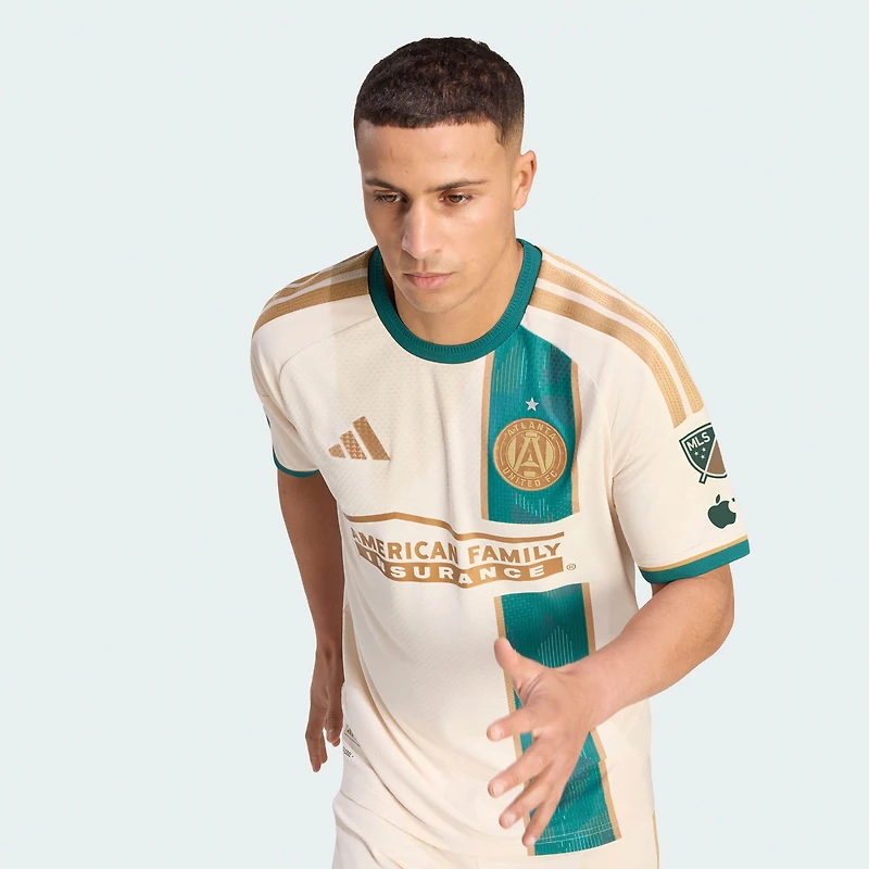 Maillot authentique adidas Atlanta United FC 2026 Spirit Of '96 pour homme, couleur beige