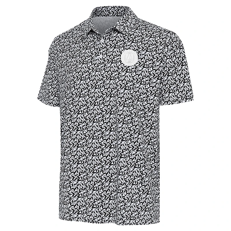 Polo Atlanta United FC Seasons gris/noir pour homme