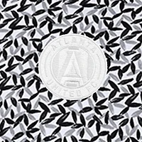 Polo Atlanta United FC Seasons gris/noir pour homme
