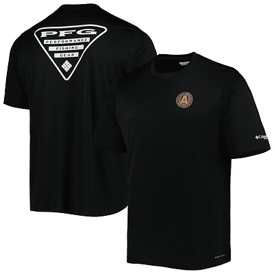 T-shirt noir Columbia Atlanta United FC Terminal Tackle Omni-Shade pour homme