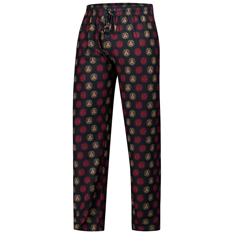 Men's Concepts Sport Black Atlanta United FC Record Sleep Pants