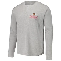 T-shirt à manches longues en tricot thermique gris Atlanta United FC Region pour homme Concepts Sport