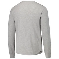 T-shirt à manches longues en tricot thermique gris Atlanta United FC Region pour homme Concepts Sport