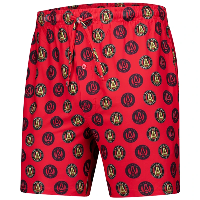 Ensemble de 2 shorts Concepts Sport rouge/noir Atlanta United FC Record pour hommes