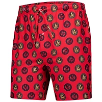 Ensemble de 2 shorts Concepts Sport rouge/noir Atlanta United FC Record pour hommes