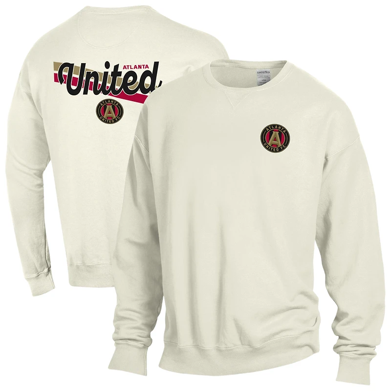 Men's  Cream Atlanta United FC Fleece Sweatshirt