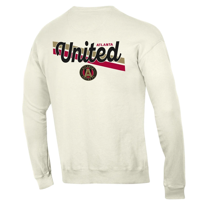 Men's  Cream Atlanta United FC Fleece Sweatshirt