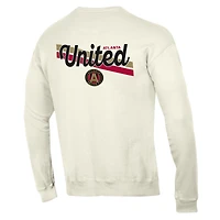 Men's  Cream Atlanta United FC Fleece Sweatshirt