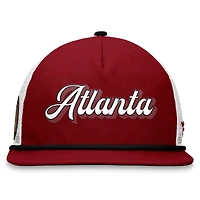 Casquette Atlanta United FC True Classic Golf Snapback Fanatics Branded Grenat/Blanc pour homme