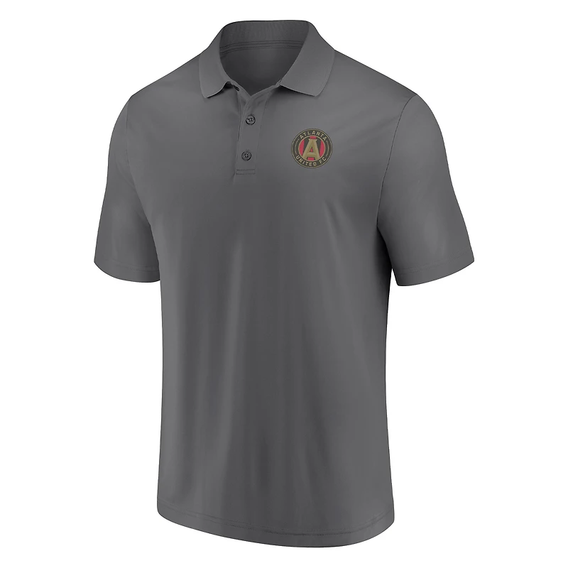 Men's Fanatics Red/Gray Atlanta United FC Iconic Polo Combo Set