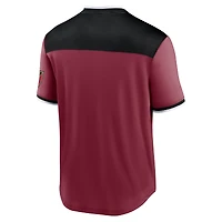 Men's Fanatics Red Atlanta United FC Line Up Striker V-Neck T-Shirt