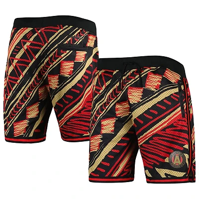 Short de mode tribal Atlanta United FC Mitchell & Ness pour homme, noir
