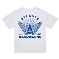 T-shirt blanc Mitchell & Ness Atlanta United FC Resurgens pour hommes