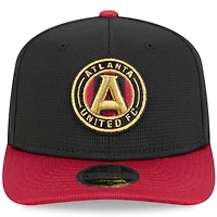 Casquette extensible à boutons-pression Atlanta United FC 2025 Jersey Hook 9SEVENTY New Era noire/rouge pour homme