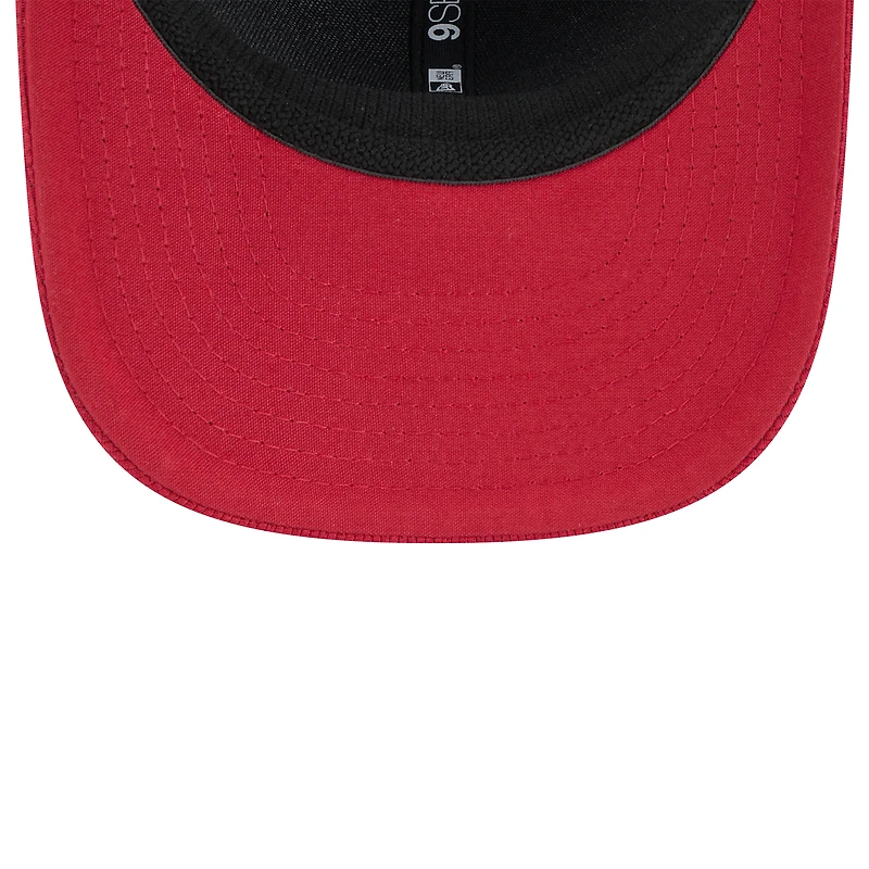 Casquette extensible à boutons-pression Atlanta United FC 2025 Jersey Hook 9SEVENTY New Era noire/rouge pour homme