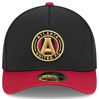 Casquette ajustable New Era noire Atlanta United FC 2025 Jersey Hook 9FORTY M-Crown pour homme