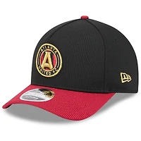 Casquette ajustable New Era noire Atlanta United FC 2025 Jersey Hook 9FORTY M-Crown pour homme