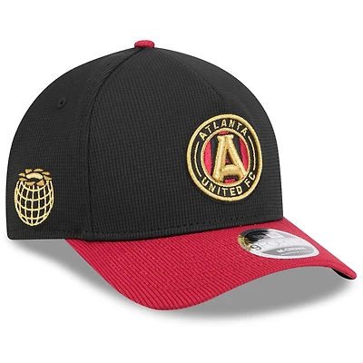 Casquette ajustable New Era noire Atlanta United FC 2025 Jersey Hook 9FORTY M-Crown pour homme