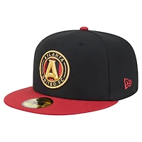 Casquette ajustée Atlanta United FC 2025 Kickoff 59FIFTY noire New Era pour homme