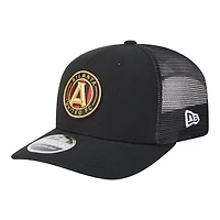 Casquette ajustable New Era noire Atlanta United FC pour homme, modèle Hook 9SEVENTY