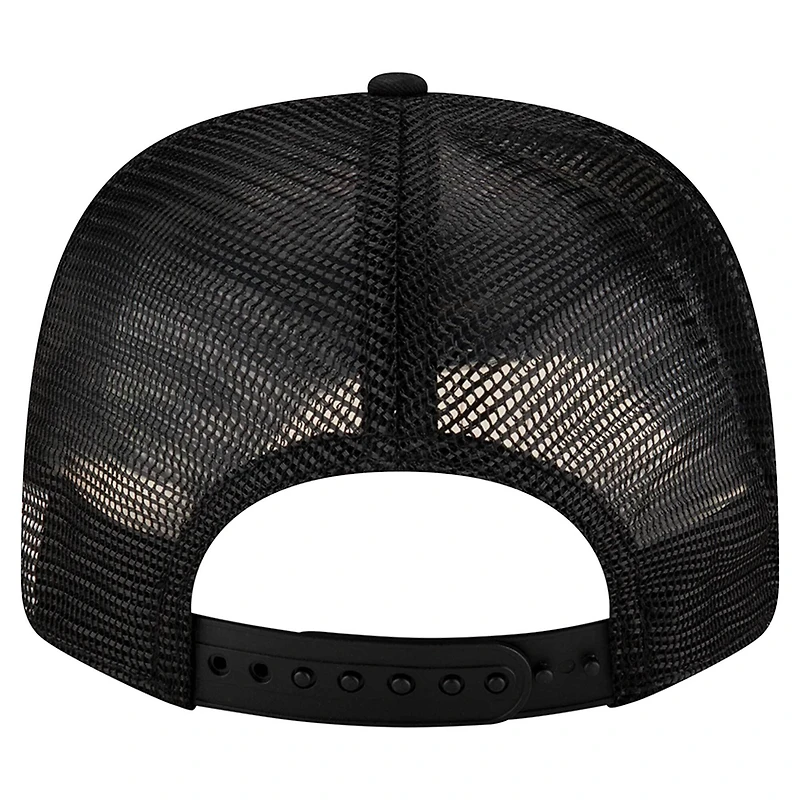 Casquette ajustable extensible à boutons-pression Atlanta United FC 9SEVENTY noire New Era pour homme