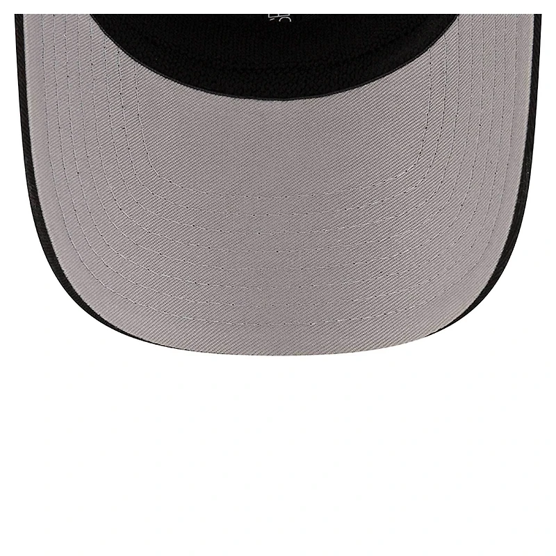 Casquette ajustable extensible à boutons-pression Atlanta United FC 9SEVENTY noire New Era pour homme
