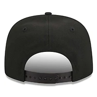 Men's New Era  Black Atlanta United FC Script Golfer Adjustable Hat