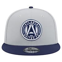 Men's New Era Gray Atlanta United FC Color Pack Two-Tone 9FIFTY Snapback Hat