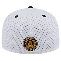 Casquette ajustée 59FIFTY en maille Throwback Atlanta United FC New Era pour homme, grise