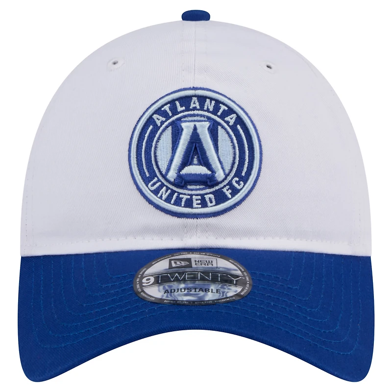 Men's New Era White Atlanta United FC 2024 Jersey Hook 9TWENTY Adjustable Hat