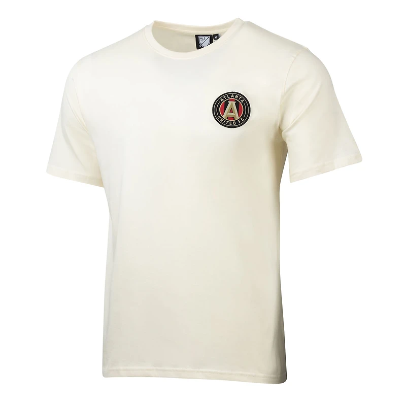 Men's Sport Design Sweden  Cream Atlanta United FC Heritage Badge T-Shirt