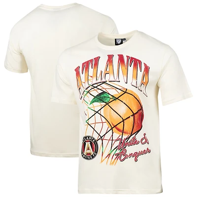 Men's Sport Design Sweden Cream Atlanta United FC Old School Graphic Relaxed T-Shirt