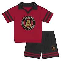 Toddler  Red Atlanta United FC Charming Dude Top & Short Set