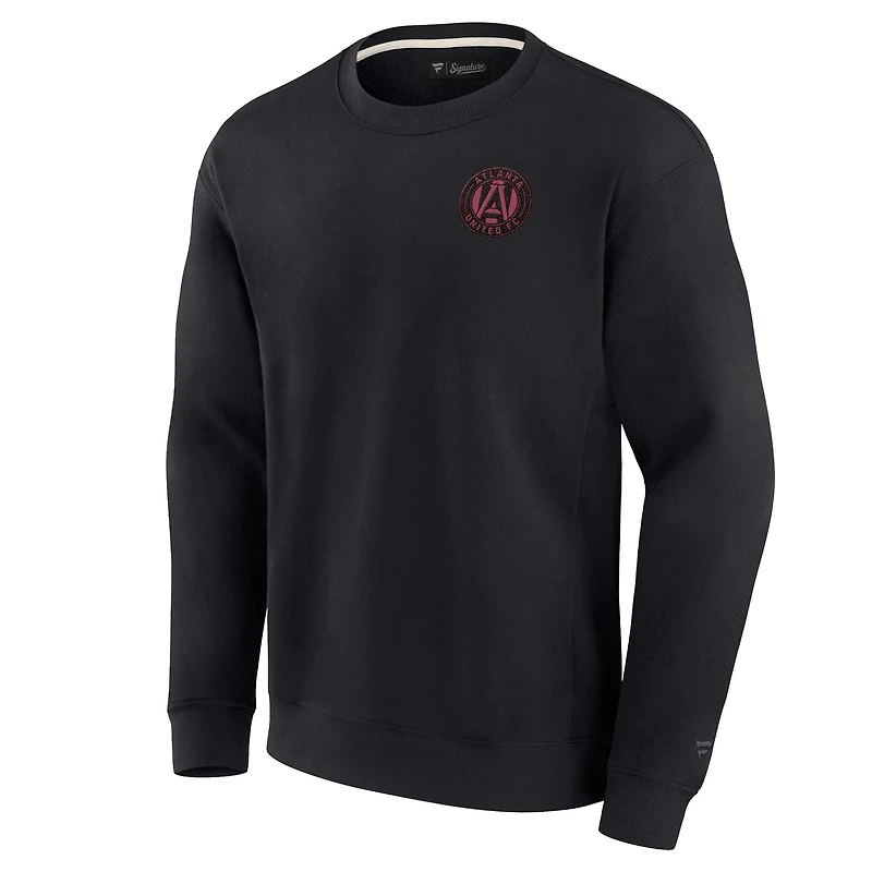 Sweat-shirt unisexe Fanatics noir Atlanta United FC super doux
