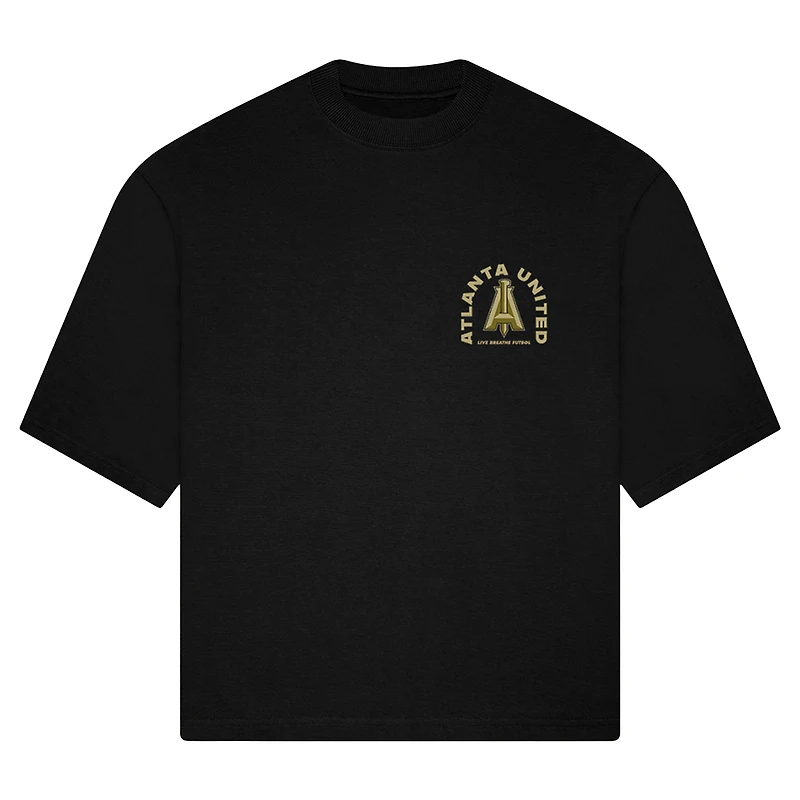 Unisex Live Breathe Futbol Black Atlanta United FC Tunnel T-Shirt