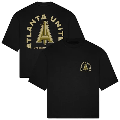 T-shirt unisexe Live Breathe Futbol noir Atlanta United FC Tunnel