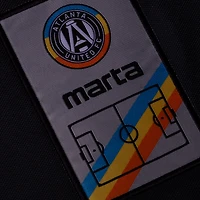 Maillot unisexe Live Breathe Futbol noir Atlanta United FC x MARTA 2026 style rétro