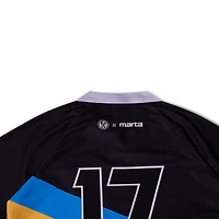 Unisex Live Breathe Futbol Black Atlanta United FC x MARTA 2026 Retro Vibes Fashion Jersey