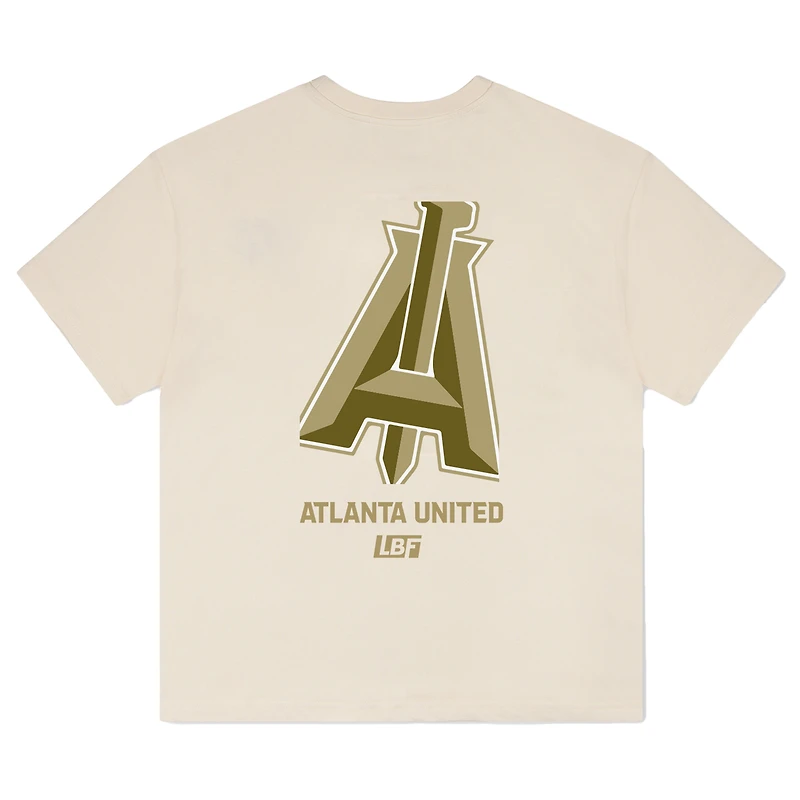 Unisex Live Breathe Futbol Cream Atlanta United FC Basics T-Shirt