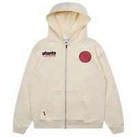 Unisex Live Breathe Futbol Cream Atlanta United FC Full-Zip Hoodie